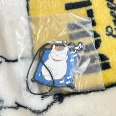 夏目友人帳 はま寿司 ラバーストラップ おひるねニャンコ先生