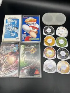PSP UMDソフト ケース付き まとめてセット