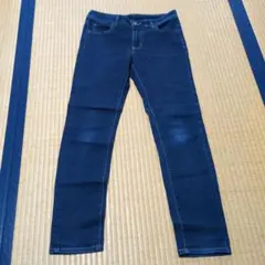 ダークブルー スキニーデニム