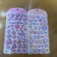 コットンパフィ サンリオ キティ 2点セット