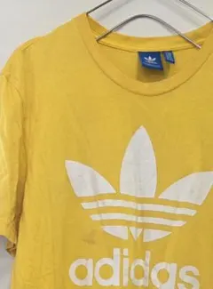 adidas Originals トレフォイル Tシャツ イエロー M