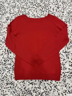 ニット　赤色　Mサイズ