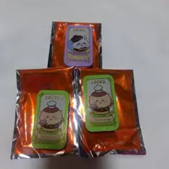 ちいかわ　ココス　モモンガ　くりまんじゅう　スライドケース　３個セット