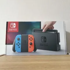【中古品】Nintendo Switch本体＆switch用ソフトケース付き