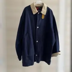 【超希少】Nautica コーデュロイ襟 ブルゾン ネイビーのサムネイル