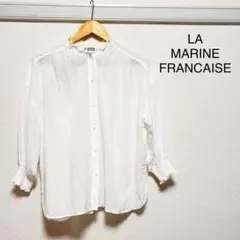 マリンフランセーズ フリルシャツ ブラウス NIMES IENA マーコートのサムネイル