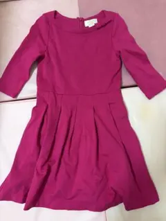 美品【kate spade】ピンク ワンピース 116/6Y
