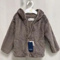 ELFINDOLL フード付きアウター 95 ブラウン