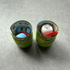 チョコエッグ ポケットモンスター 旅立ちの3匹 ゼニガメ、ミジュマル セット