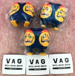 VAG SERIES 47「KOOKYS」ソフビ フィギュア 3体 まとめて