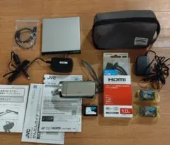 【動作確認済】JVC ビデオカメラ　エブリオ　GZ-E780S 本体セット 2026年最新】gz e780の人気アイテム - メルカリ