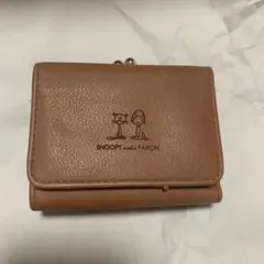 スヌーピー 三つ折財布