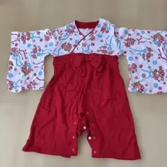袴ロンパース 女の子 80 専用