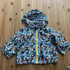 80㎝　ミッキーマウス フード付きジャケット