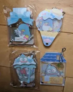 サンリオ　アクリルチャーム　4個セット タキシードサム＆ハンギョドン