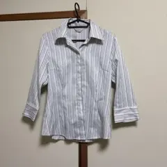Emilyan 七分袖 シャツ ストライプ柄