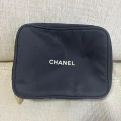 最短即日発送」 CHANEL ブラック ナイロンポーチ | Mercari