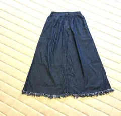 AvanLily デニム ロングスカート フリーサイズのサムネイル