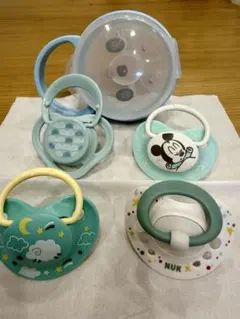 NUK Combi Pigeon おしゃぶりセット S 1個　M3個