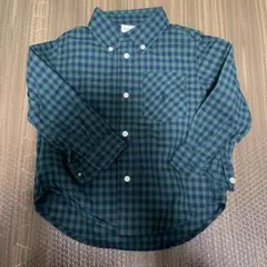 Ralph Lauren 24M 長袖シャツ グリーンチェック