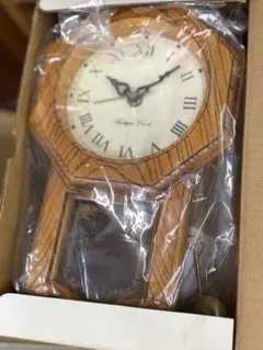 Antique Clock 掛時計 インテリア 新品未使用ジャンク品