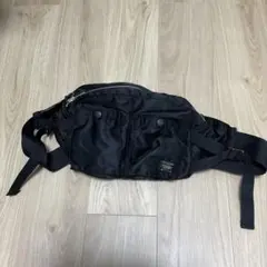 PORTER ブラック ショルダーバッグ