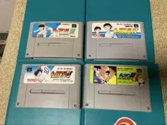 スーパーファミコン　キャプテン翼3.4.5.Ｊ　コンプリートセット