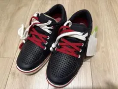 ♩ 未使用 CROCS クロックス ゴルフシューズ 26cm M8 黒/赤 未使用】crocs golf クロックス ゴルフシューズ 26cm M8 軽量 - メルカリ