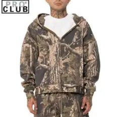 PRO CLUB (プロクラブ) ヘビーワイドジップアップフーディ Sサイズ