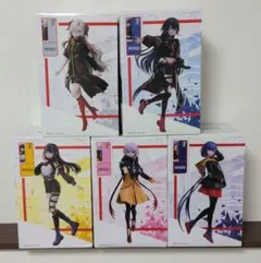 神椿市建設中。 1/7スケール フィギュア ラウンドワン限定　全5種セット