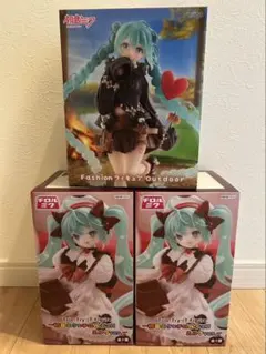 初音ミク　フィギュア　3体セット