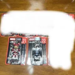 BE@RBRICK happyくじ　marvel studio 2体セット