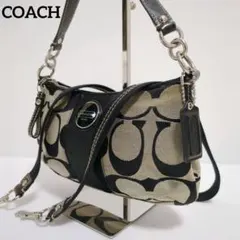 COACH　ショルダーバック　２way ワンショルダー　シグネチャー　y2k