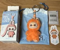 labubu イニシャル ぬいぐるみ