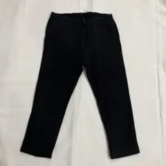 美品　UNIQLO ブラック パンツ　スパッツ　レギンス 90cm