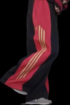 再建築/リメイク/adidas/リメイクジャージオーバーオール