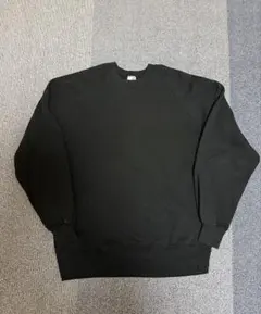 希少サイズ 80s USA製 ジャージーズ 無地 スウェット ブラック 2XL