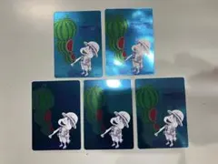 ナツコミ ワンピース ONEPIECE ルフィ メタキラカード 5枚 - メルカリ