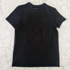 黒のシンプルTシャツ トミーヒルフィガー S TOMMY HILFIGER