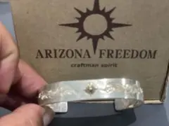 ARIZONA FREEDOM シルバーバングル K18太陽神のサムネイル