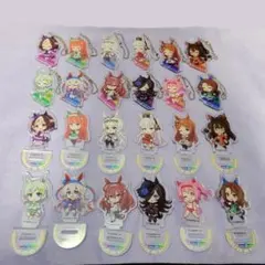 ウマ娘　100均グッズ　アクキー　アクスタ　コンプセット　ダイソー　セリア