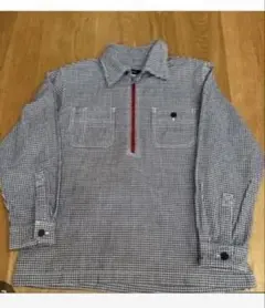 カバーオール　ギンガムチェック