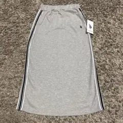 新品未使用　US POLO ASSN スウェットロングスカート　M グレーのサムネイル