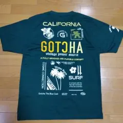 【新品未使用‼️】GOTCHA ヴィンテージサーフTシャツ ダークグリーン　XL
