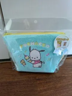 新品*サンリオ*ポチャッコ ポーチ 水色系