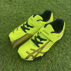 ASICS キッズ スニーカー イエロー 21cmのサムネイル