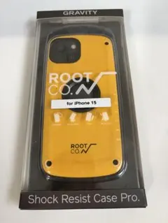 【外箱付き】ROOT CO. GRAVITY Shock iPhone15