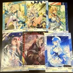 ホロライブ　一番くじ　ビジュアルボード　6点セット未開封