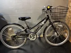 Q9【大阪堺市/引取】子ども自転車 24インチ 6段変速付き オートライト
