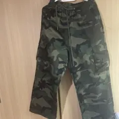 迷彩柄カジュアルパンツ